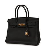 Pre-owned Hermes Birkin 30 Black Togo Gold Hardware - Thumbnail View 5