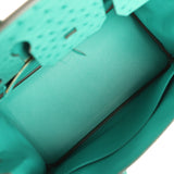 Pre-owned Hermes Birkin 30 Vert Verone Ostrich Gold Hardware - Thumbnail View 8