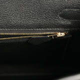 Pre-owned Hermes Birkin 30 Black Evercolor Gold Hardware - Thumbnail View 9