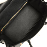 Pre-owned Hermes Birkin 30 Black Evercolor Gold Hardware - Thumbnail View 8