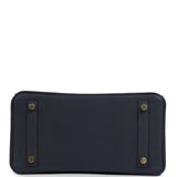Hermes Birkin 25 Bleu Nuit Togo Gold Hardware - Thumbnail View 6