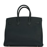Hermes Birkin 35 Vert Rousseau Togo Palladium Hardware - Thumbnail View 3