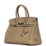 Hermes Birkin 30 Trench Togo Palladium Hardware - Thumbnail View 5