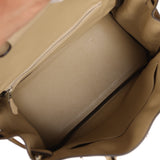 Hermes Birkin 30 Trench Togo Palladium Hardware - Thumbnail View 9