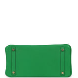 Hermes Birkin 30 Bambou Clemence Gold Hardware - Thumbnail View 6
