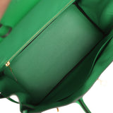 Hermes Birkin 30 Bambou Clemence Gold Hardware - Thumbnail View 9