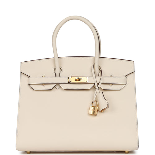 Hermes Birkin Sellier 30 Nata Epsom Gold Hardware