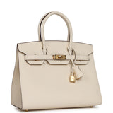 Hermes Birkin Sellier 30 Nata Epsom Gold Hardware - Thumbnail View 2
