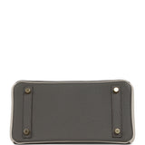 Hermes Special Order (HSS) Birkin 25 Etain, Craie Togo Brushed Gold Hardware - Thumbnail View 6