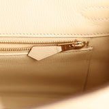 Hermes Birkin 25 Vanille Matte Alligator Gold Hardware - Thumbnail View 8