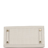 Hermes Birkin Sellier 25 Beton Matte Alligator Gold Hardware - Thumbnail View 6