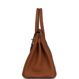 Hermes Birkin 30 Gold Togo Gold Hardware - Thumbnail View 3