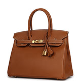 Hermes Birkin 30 Gold Epsom Gold Hardware - Thumbnail View 5