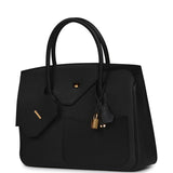 Hermes Birkin 30 En Desordre Black Togo and Swift Gold Hardware - Thumbnail View 6