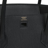 Hermes Birkin 30 En Desordre Black Togo and Swift Gold Hardware - Thumbnail View 8