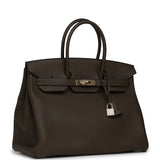 Hermes Birkin 35 Vert Loden Togo Permabrass Hardware - Thumbnail View 2