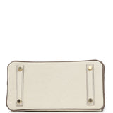 Hermes Special Order (HSS) Birkin 25 Beton, Gris Tourterelle Ostrich Brushed Gold Hardware - Thumbnail View 6