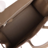 Hermes Birkin 25 Etoupe Togo Palladium Hardware - Thumbnail View 9