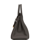 Hermes Birkin 25 Etain Togo Gold Hardware - Thumbnail View 3