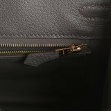 Hermes Birkin 25 Etain Togo Gold Hardware - Thumbnail View 8