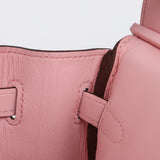 Pre-owned Hermes Birkin 25 Rose Sakura Swift Palladium Hardware - Thumbnail View 9