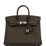 Hermes Birkin 25 Vert Loden Togo Palladium Hardware - Thumbnail View 1