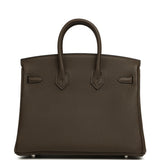 Hermes Birkin 25 Vert Loden Togo Palladium Hardware - Thumbnail View 4