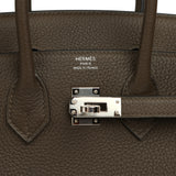 Hermes Birkin 25 Vert Loden Togo Palladium Hardware - Thumbnail View 7