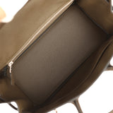 Hermes Birkin 25 Vert Loden Togo Palladium Hardware - Thumbnail View 9