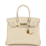 Hermes Birkin 30 Nata Epsom Gold Hardware - Thumbnail View 1