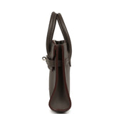 Pre-owned Hermes Micro Birkin 15 Etain Swift Palladium Hardware - Thumbnail View 3