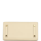 Hermes Birkin Sellier 25 Nata Epsom Gold Hardware - Thumbnail View 6