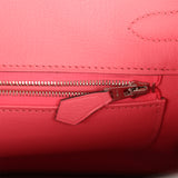 Hermes Special Order (HSS) Birkin 30 Gris Mouette, Rose Azalee Epsom Brushed Palladium Hardware - Thumbnail View 9