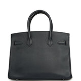 Hermes Birkin 30 Bleu Indigo Epsom Palladium Hardware - Thumbnail View 3