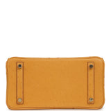 Hermes Birkin 25 Safran Ostrich Gold Hardware - Thumbnail View 6