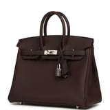 Hermes Special Order (HSS) Birkin 25 Rouge Sellier Verso Togo Brushed Palladium Hardware - Thumbnail View 5