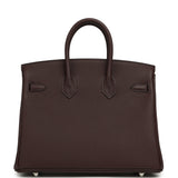 Hermes Special Order (HSS) Birkin 25 Rouge Sellier Verso Togo Brushed Palladium Hardware - Thumbnail View 4