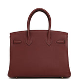 Hermes Birkin 30 Rouge H Togo Gold Hardware - Thumbnail View 3