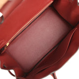 Hermes Birkin 30 Rouge H Togo Gold Hardware - Thumbnail View 9