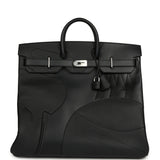 Hermes "En Selle" Birkin HAC 50 Black Togo, Sombrero, Box Palladium Hardware - Thumbnail View 1