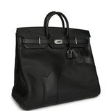 Hermes "En Selle" Birkin HAC 50 Black Togo, Sombrero, Box Palladium Hardware - Thumbnail View 2