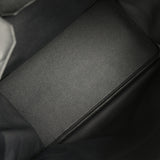 Hermes "En Selle" Birkin HAC 50 Black Togo, Sombrero, Box Palladium Hardware - Thumbnail View 9