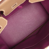 Hermes Special Order (HSS) Birkin 30 Etoupe, Anemone Togo Brushed Gold Hardware - Thumbnail View 8