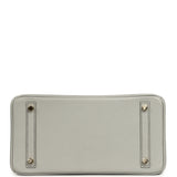 Pre-owned Hermes Special Order (HSS) Birkin 30 Gris Mouette Verso Epsom Gold Hardware - Thumbnail View 6