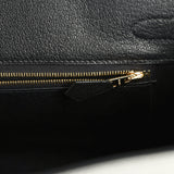 Pre-owned Hermes Special Order (HSS) Birkin 30 Gris Mouette Verso Epsom Gold Hardware - Thumbnail View 9