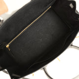 Pre-owned Hermes Special Order (HSS) Birkin 30 Gris Mouette Verso Epsom Gold Hardware - Thumbnail View 8