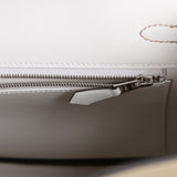 Hermes Birkin 25 Eclat Beige Marfa, Gris Pale Swift Palladium Hardware - Thumbnail View 8