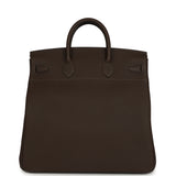 Pre-owned Hermes HAC Birkin 40 Ecorce Togo Palladium Hardware - Thumbnail View 4