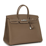 Hermes Birkin 40 Etoupe Togo Palladium Hardware - Thumbnail View 2