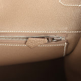 Hermes Birkin 40 Etoupe Togo Palladium Hardware - Thumbnail View 8